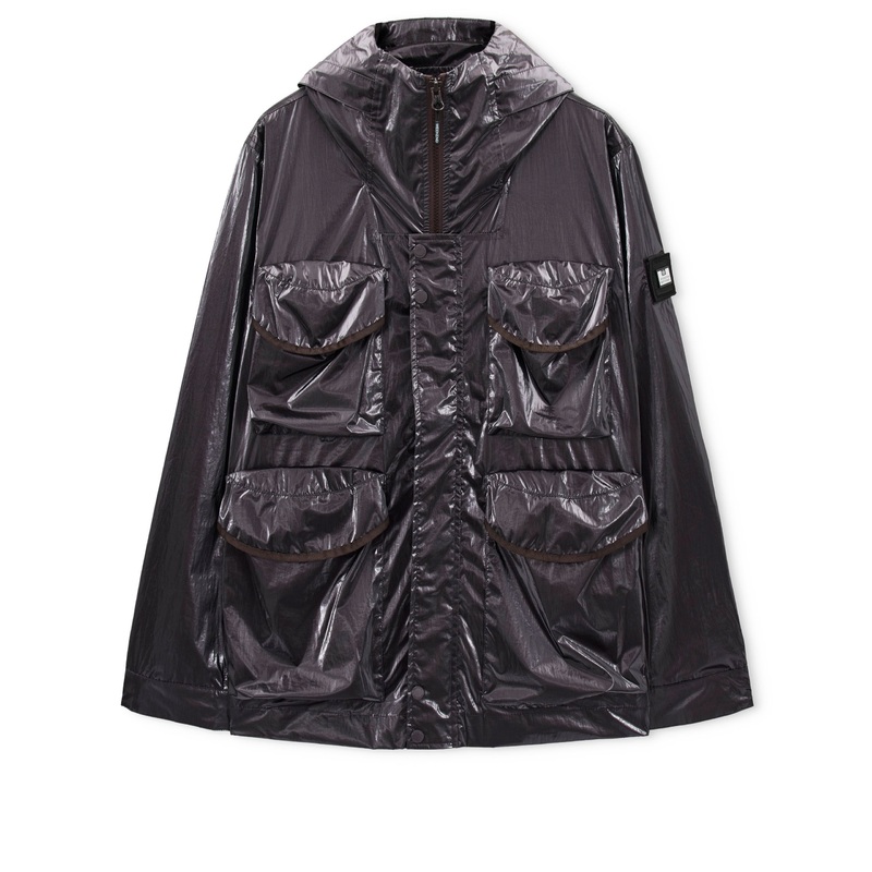 Cotoca Fleece Lined Jacket Aubergine