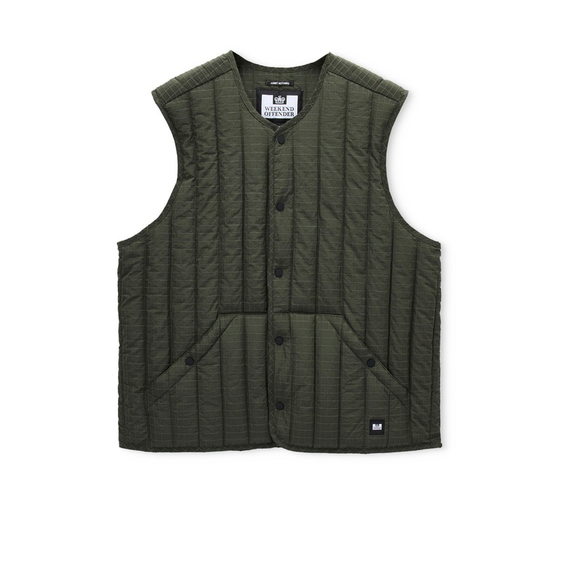 Fitzpatrick Gilet Liner Black Forest Green
