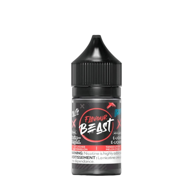 Flavour Beast – Lit Lychee Watermelon Iced 30ml Salt