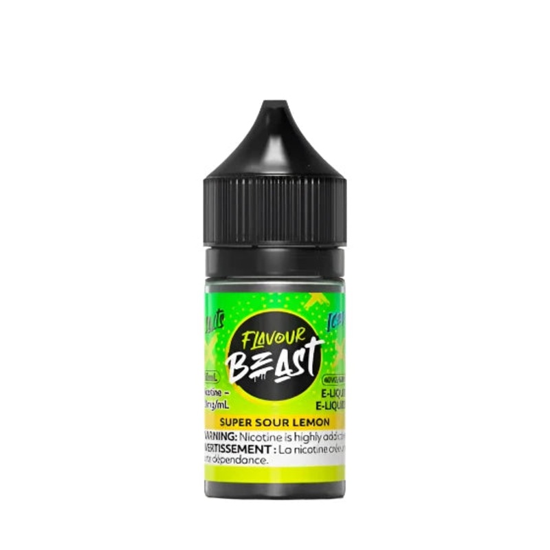 Flavour Beast – Super Sour Lemon Iced 30ml Salt