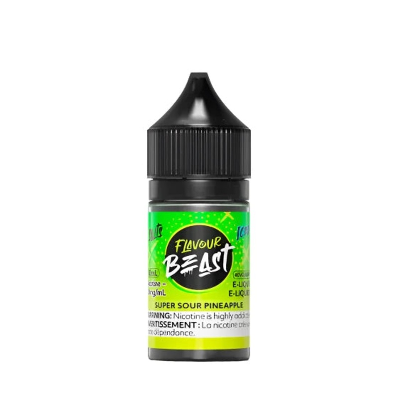 Flavour Beast – Super Sour Pineapple Iced 30ml Salt