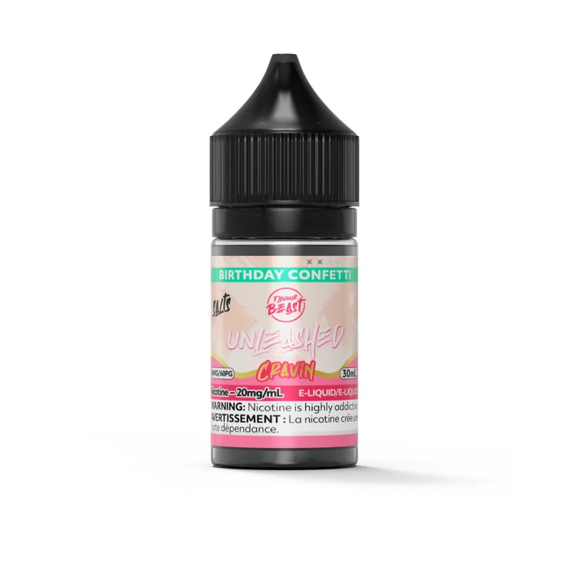 Flavour Beast Unleashed Cravin – Birthday Confetti 30 ml Salt