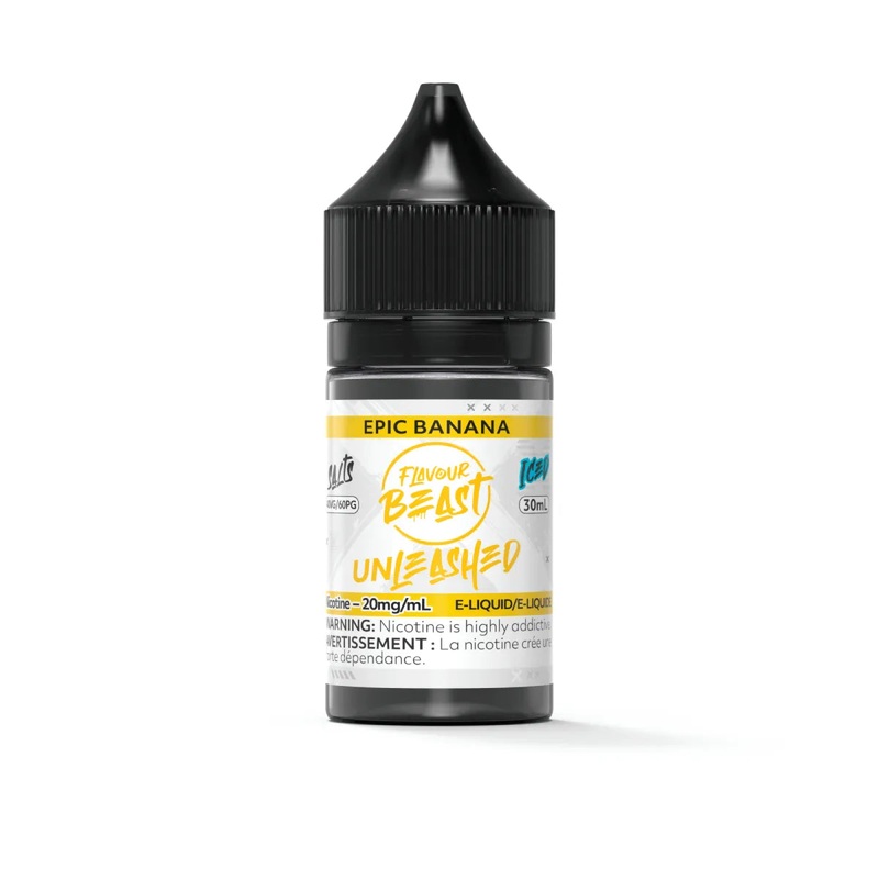 Flavour Beast Unleashed – Epic Banana Iced 30 ml Salt