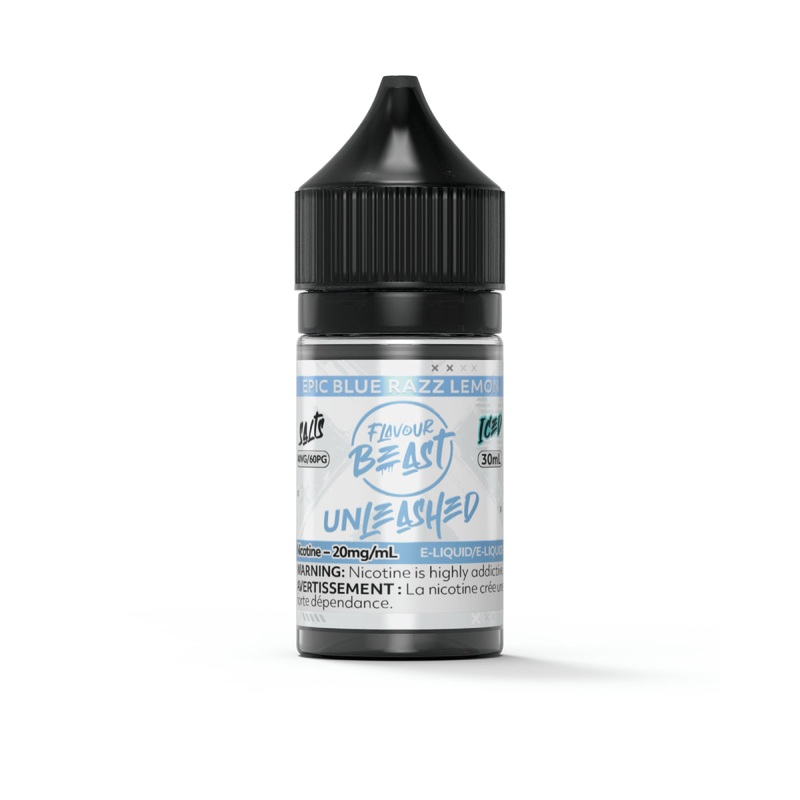 Flavour Beast Unleashed – Epic Blue Razz Lemon Iced 30 ml Salt