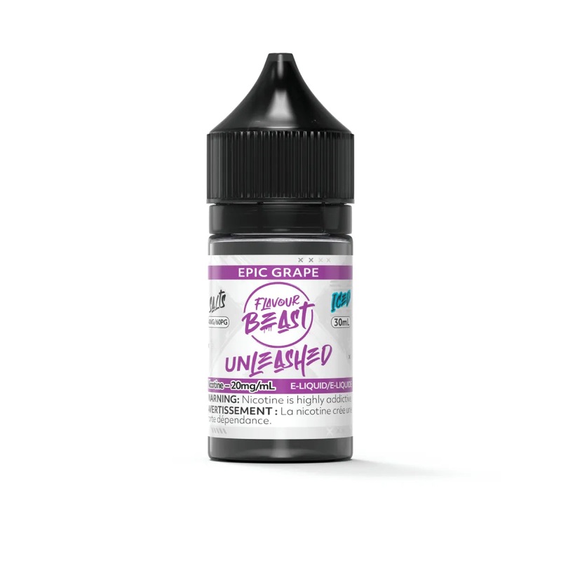 Flavour Beast Unleashed – Epic Grape Iced 30 ml Salt