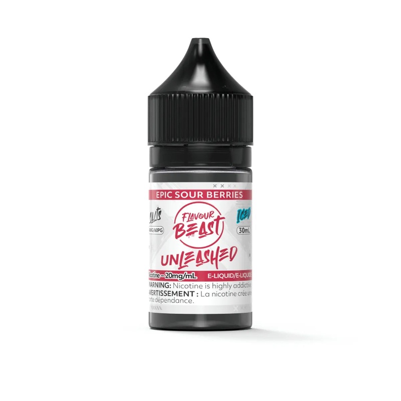 Flavour Beast Unleashed – Epic Sour Berries Iced 30 ml Salt