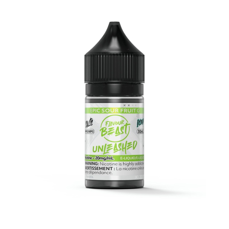 Flavour Beast Unleashed – Epic Sour Fruit G Iced 30 ml Salt