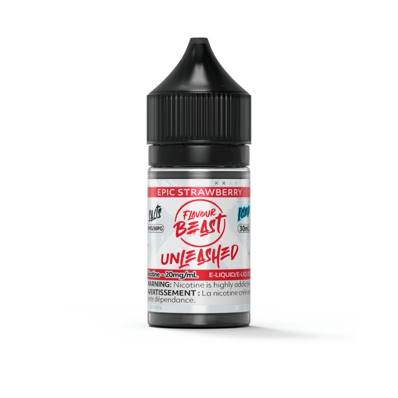 Flavour Beast Unleashed – Epic Strawberry Iced 30 ml Salt