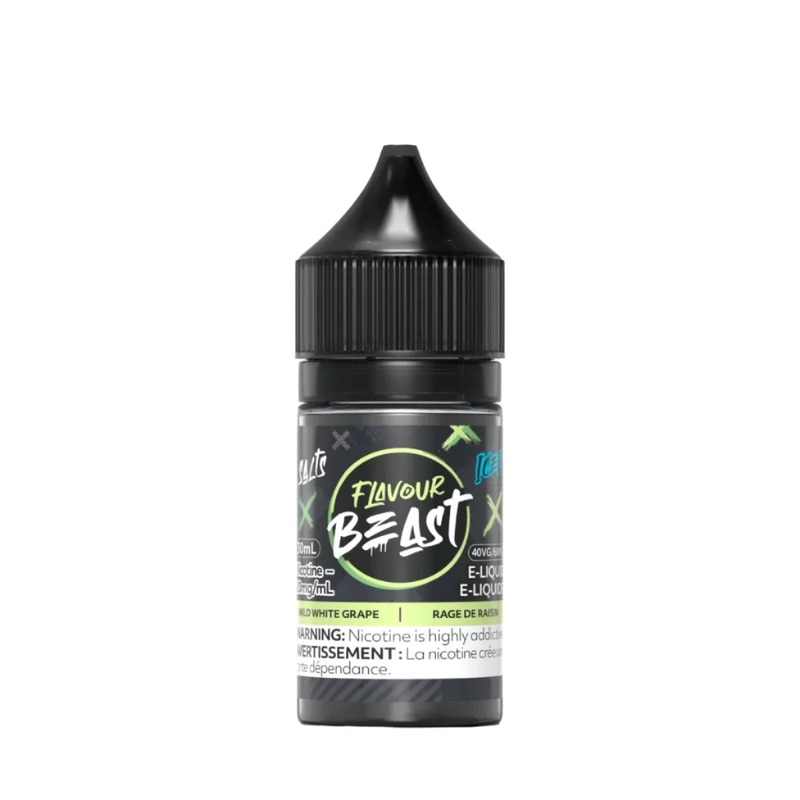 Flavour Beast – Wild White Grape Iced 30ml Salt