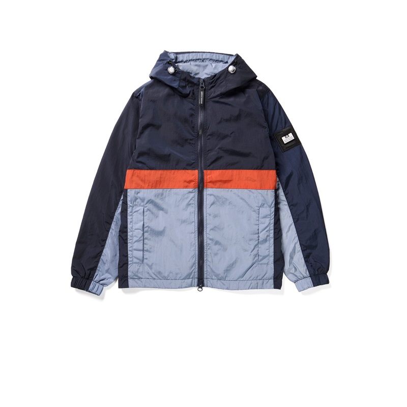 Kids Parissa Windbreaker Jacket Navy/Blue Shadow