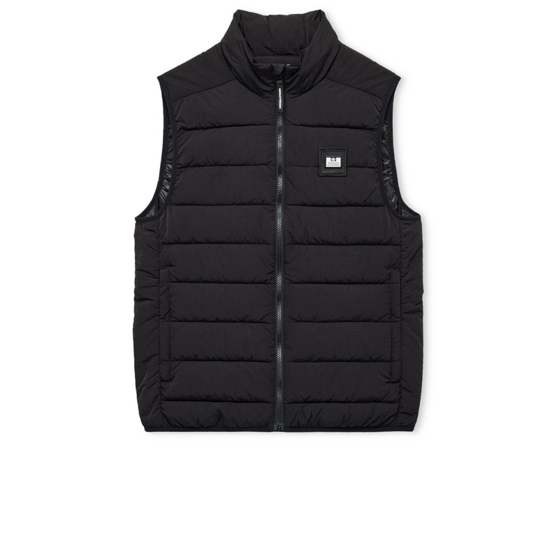 Plus Size – Gacha Padded Gilet Black