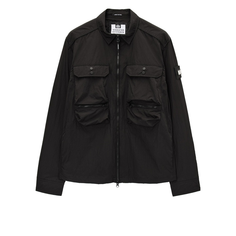 Plus Size – Shields Over-Shirt Black