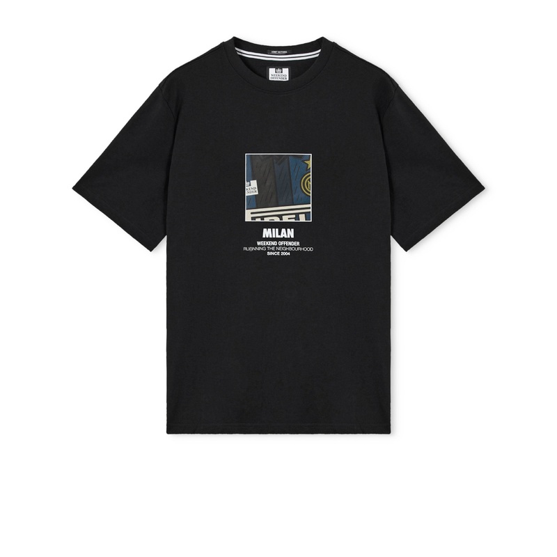 City Series 8 Milan T-Shirt Black/Blue