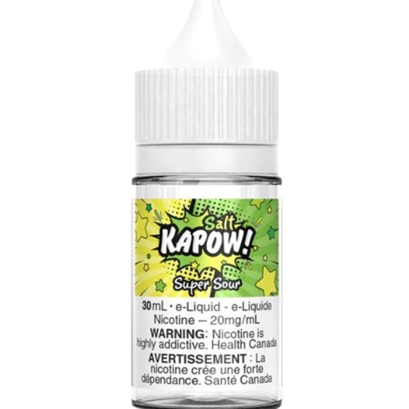 Kapow – Super Sour 30 ml Salt|12 MG|20 MG|20 MG (Bold50)