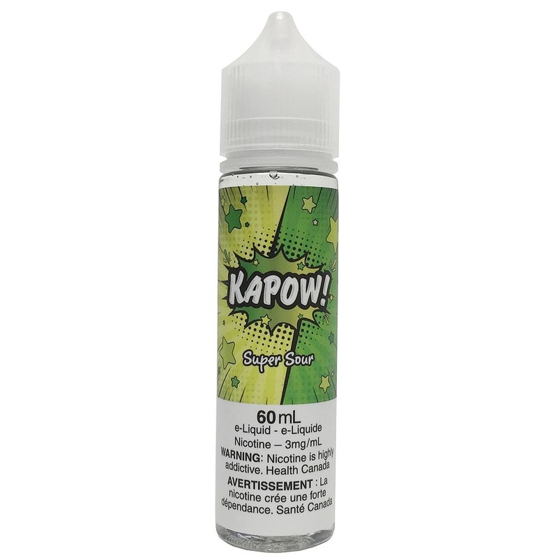 Kapow – Super Sour 60 ml|0 MG|3 MG|6 MG|12 MG