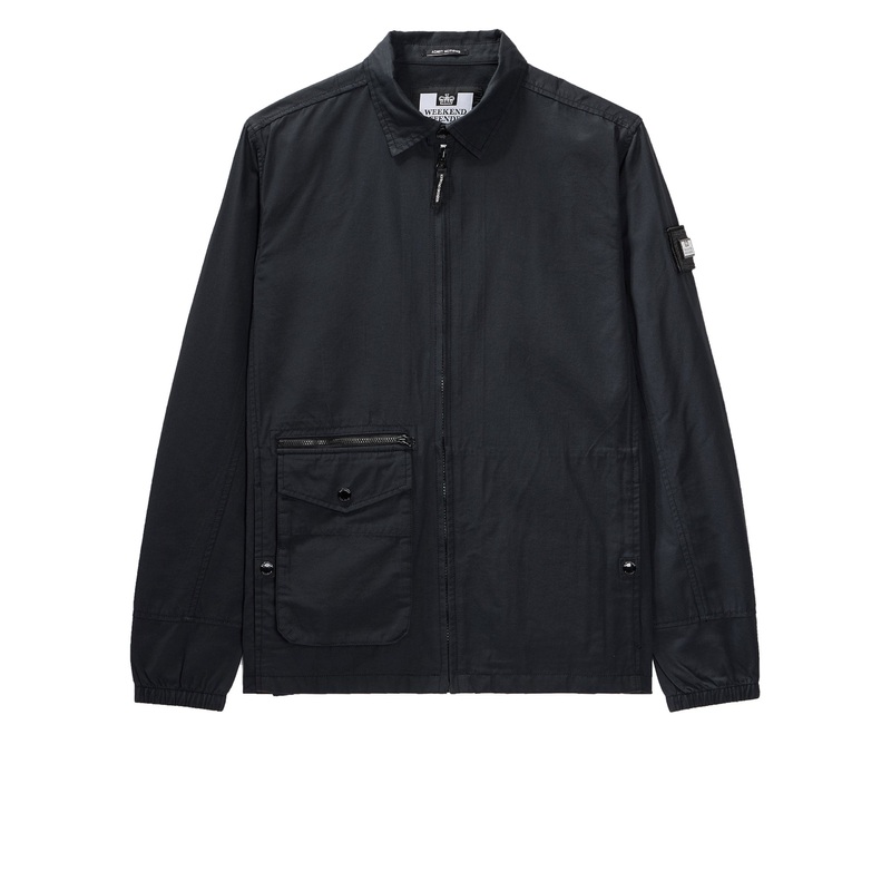 Plus Size – Vinnie Over-Shirt Black