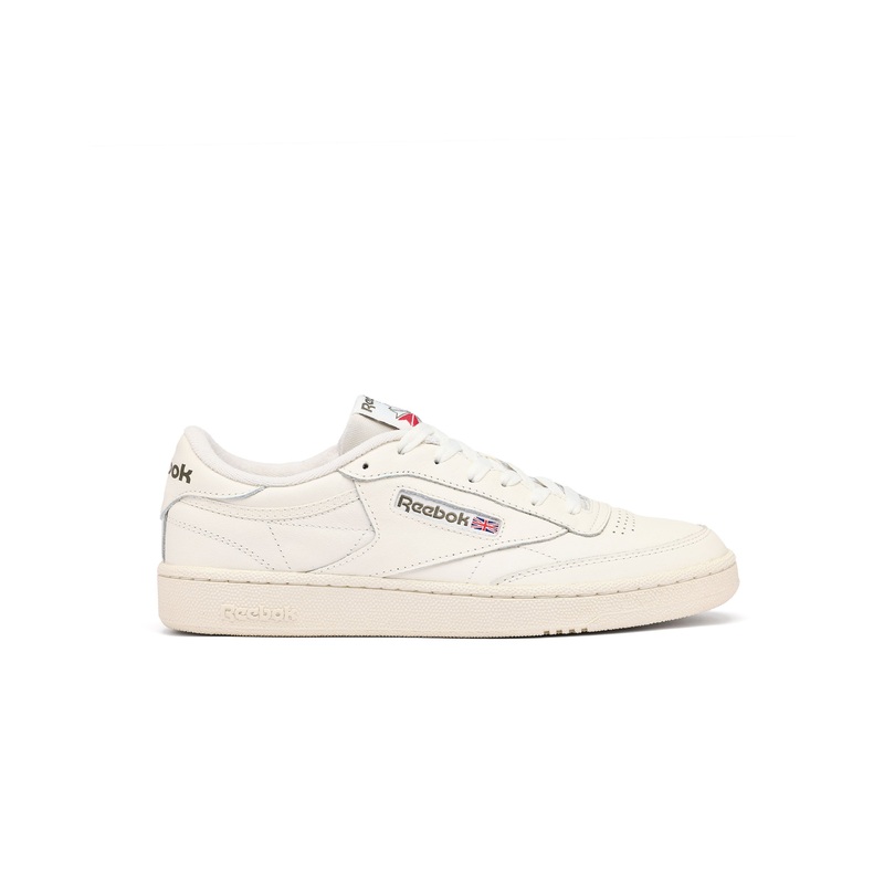 Reebok Club C 85 Trainers Chalk/Hunter Green