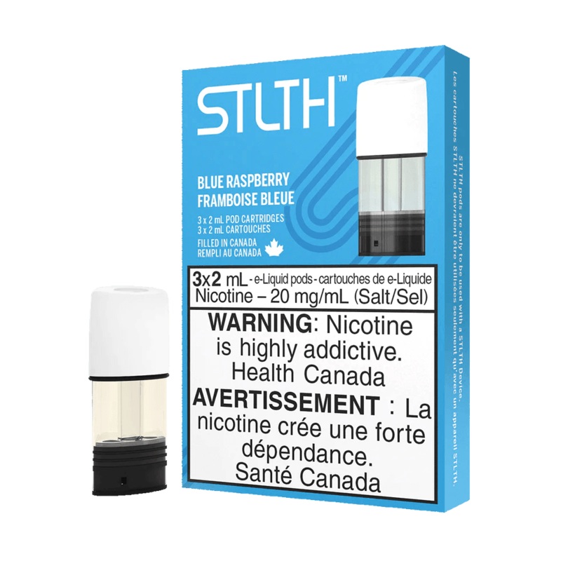 STLTH Blue Raspberry|20mg|BOLD 50|0mg (Nicotine Free)