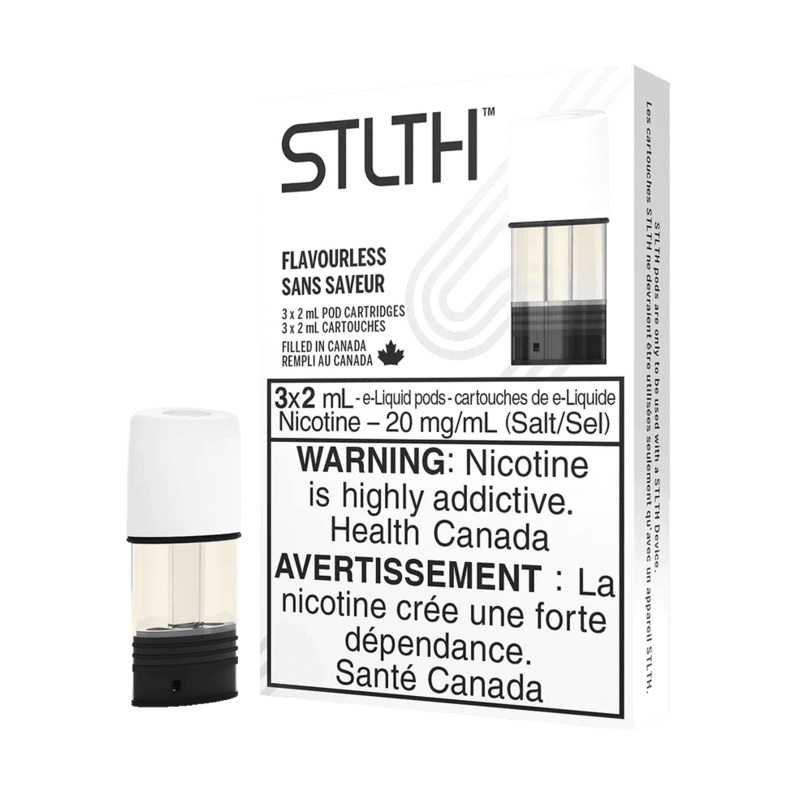 STLTH Flavourless|20mg|BOLD 50|0mg (Nicotine Free)|12mg