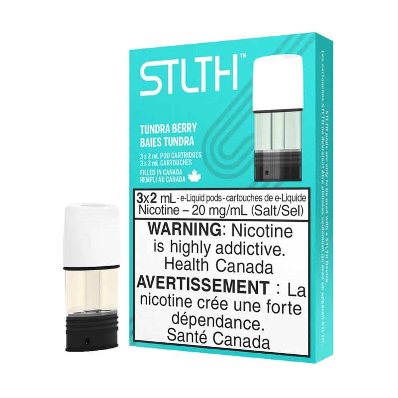 STLTH Tundra Berry|20mg|BOLD 50|0mg (Nicotine Free)