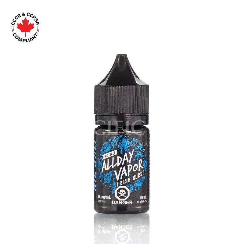 All Day Vapor Salts Fresh Burst