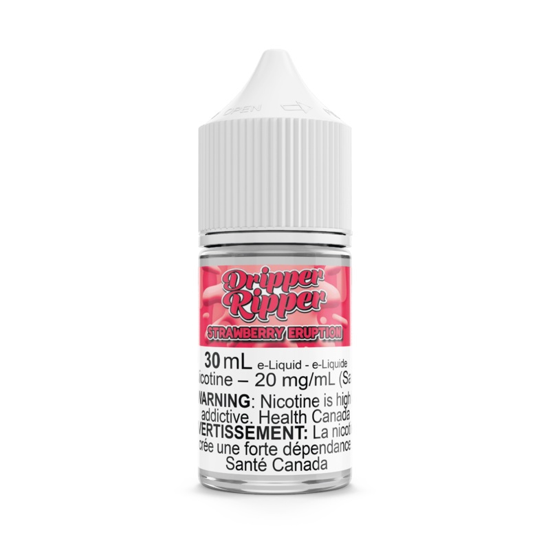 Dripper Ripper Salts Strawberry Eruption