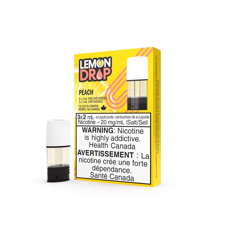 STLTH Lemon Drop Peach|20mg|BOLD 50