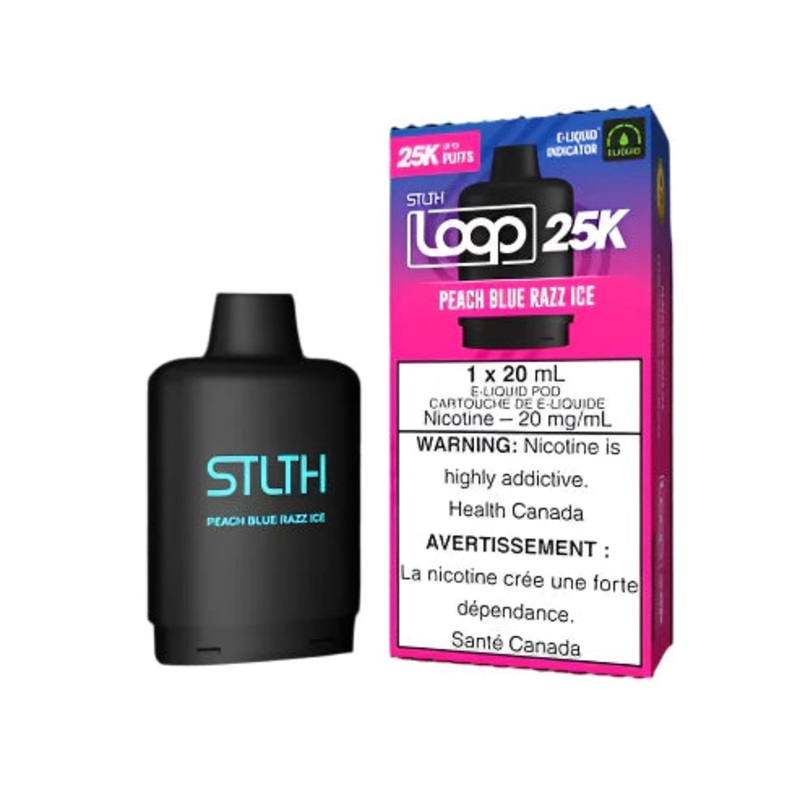 STLTH Loop 25k – Peach Blue Razz Ice