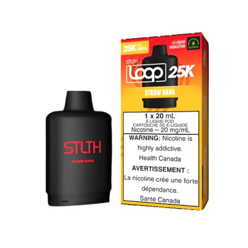 STLTH Loop 25k – Straw Nana|20 MG