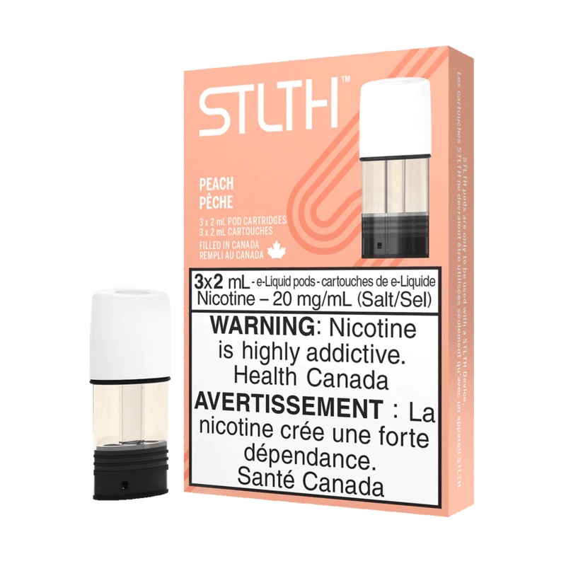 STLTH Peach|20mg|BOLD 50|0mg (Nicotine Free)