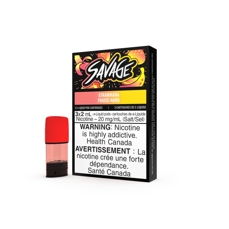 STLTH Savage – Strawnana|20mg|BOLD 50