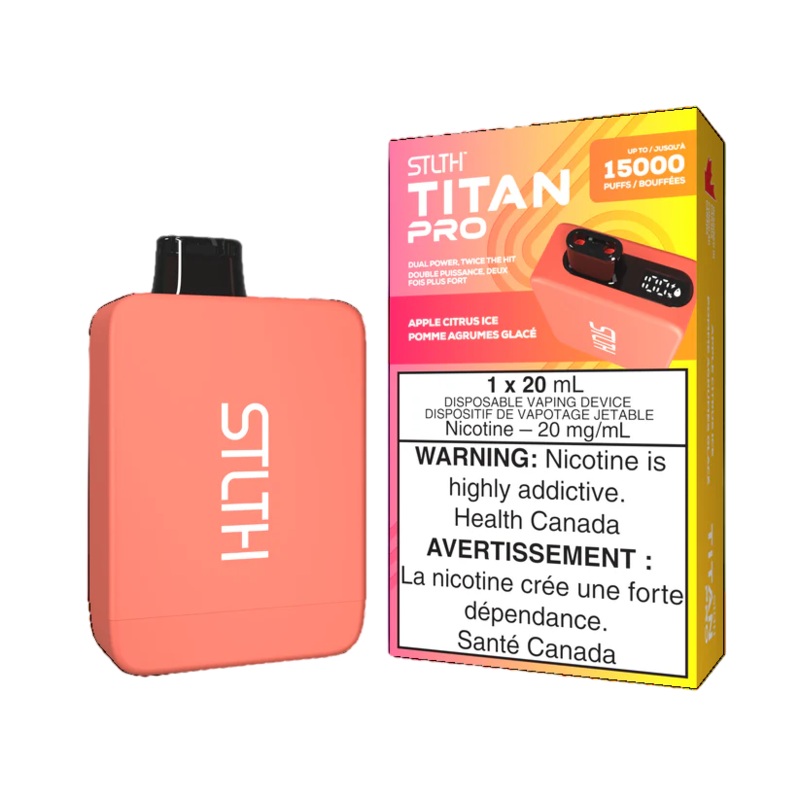STLTH Titan Pro 15K – Apple Citrus Ice