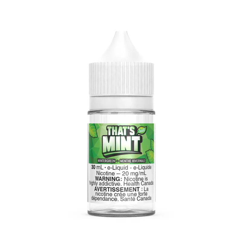 That’s Mint – Wintergreen 30 ml Salt