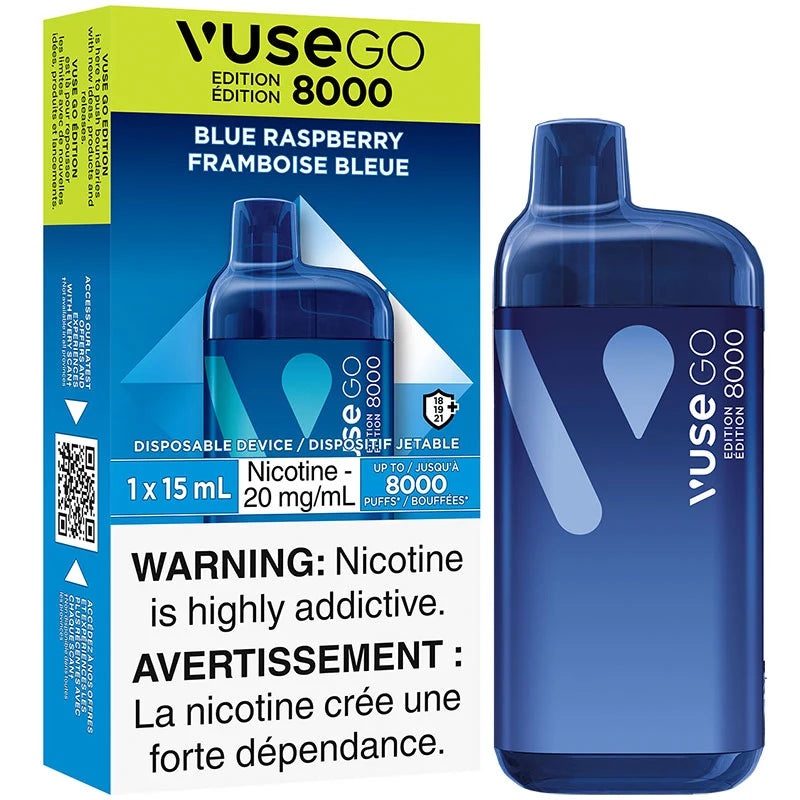 Vuse Go 8000 – Blue Raspberry|20MG