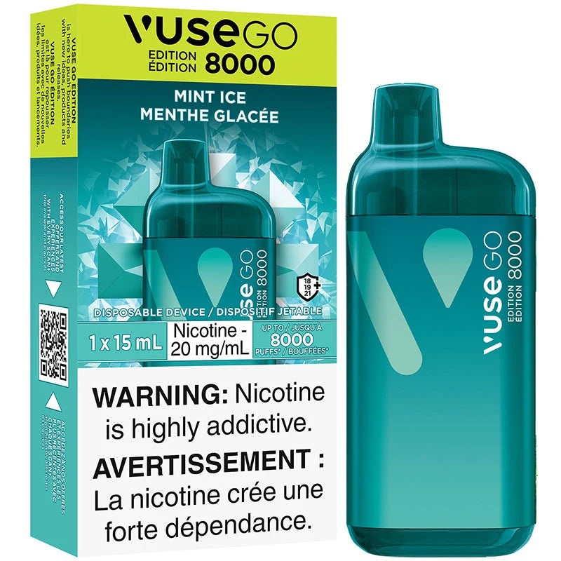 Vuse Go 8000 – Mint Ice|20MG