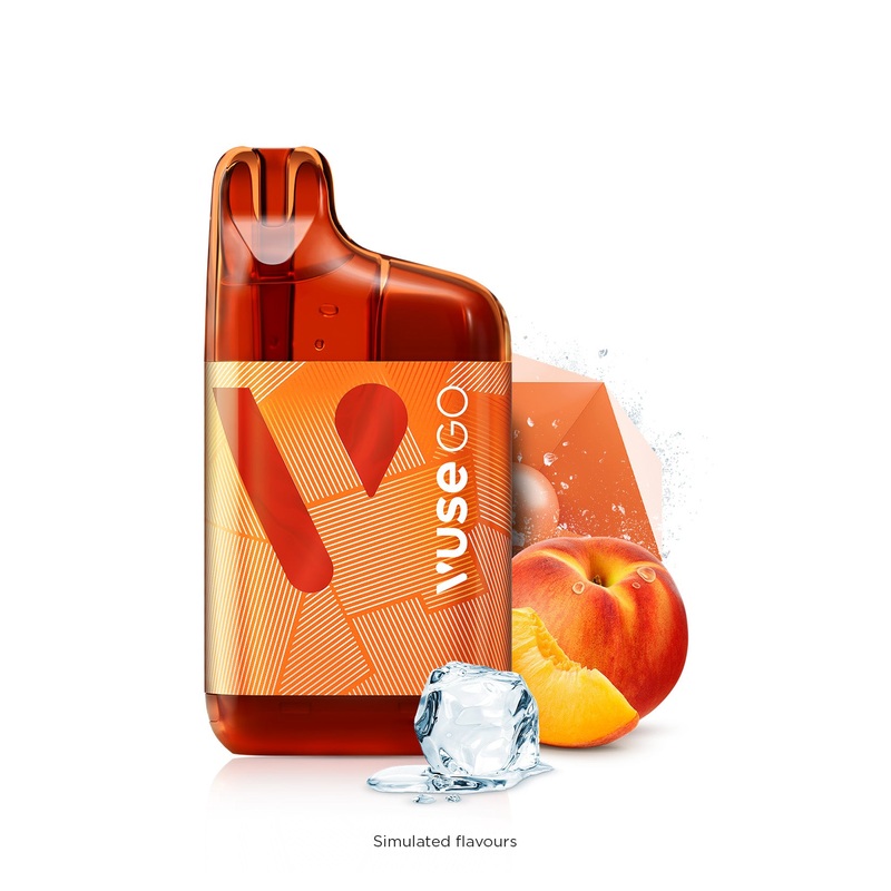 Vuse Go V2 5000 – Peach Ice|20MG