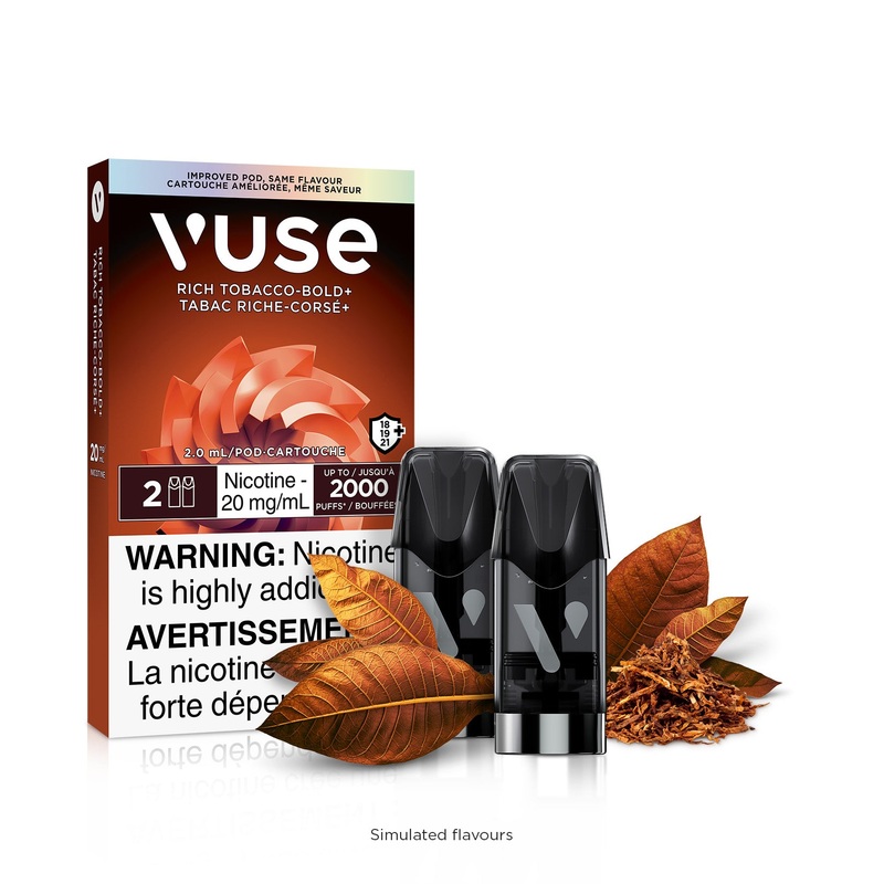 Vuse Pods – Bold + Rich Tobacco