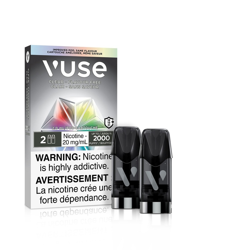 Vuse Pods – Clear|20 MG|12 MG