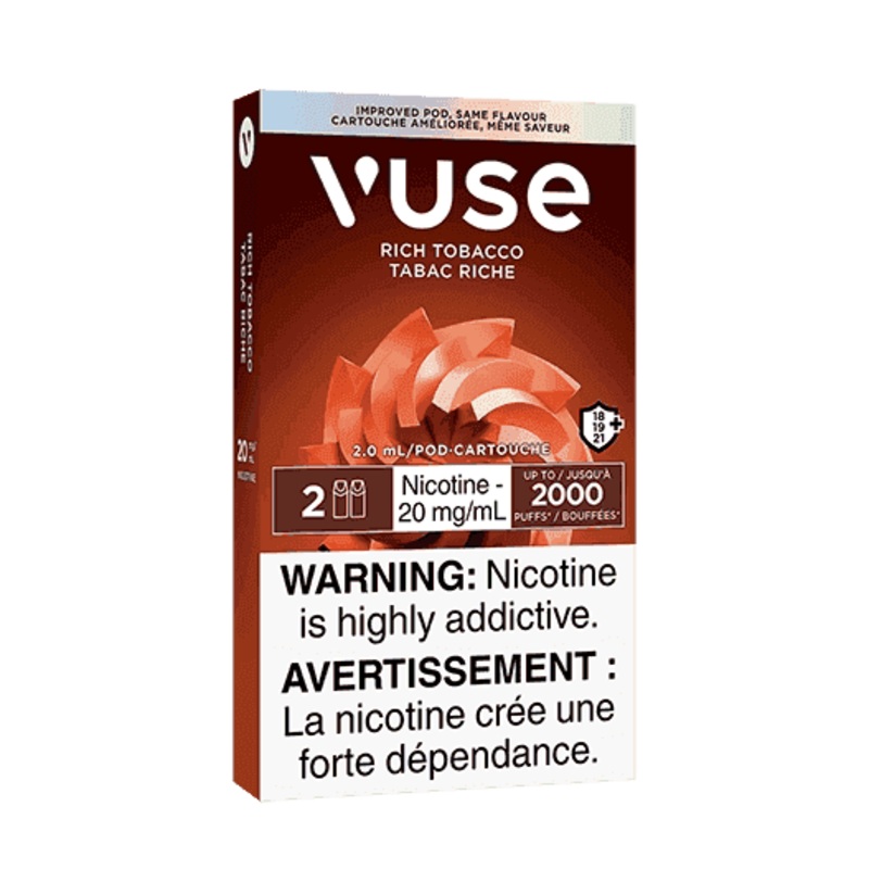 Vuse Rich Tobacco|20mg|20mg BOLD