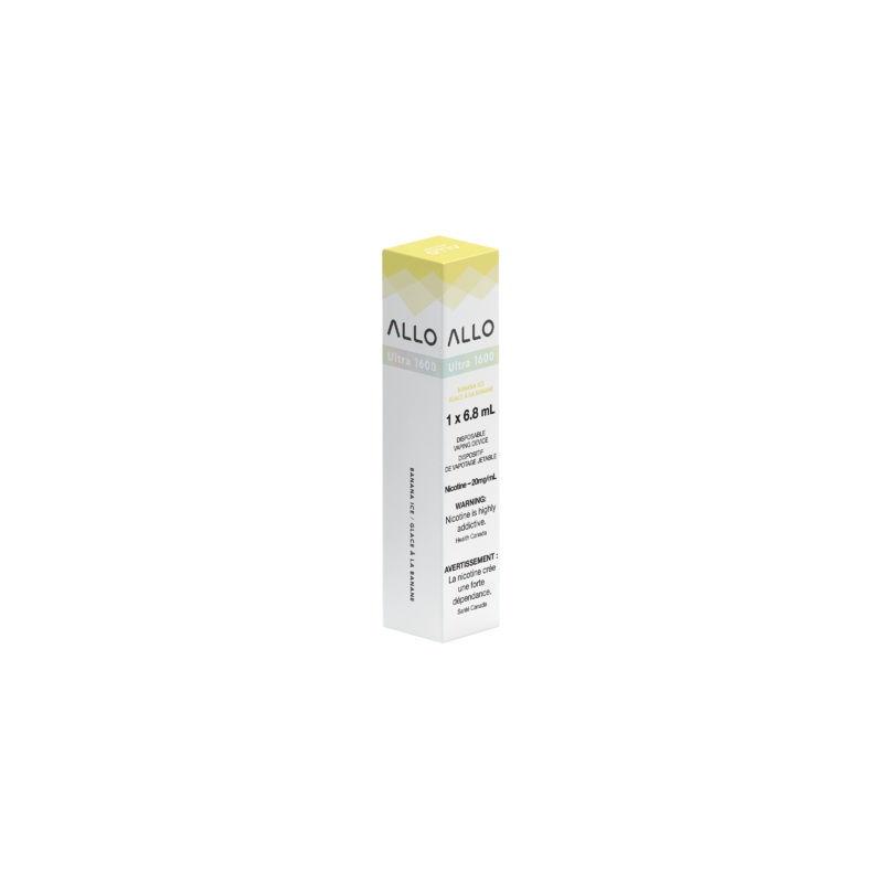 Allo Ultra 1600 – Banana Ice|20mg