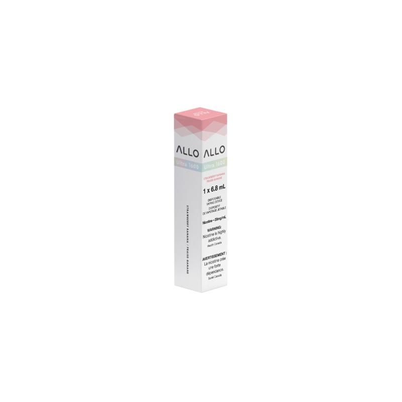 Allo Ultra 1600 – Strawberry Banana