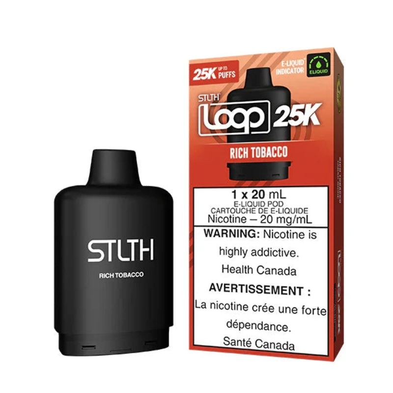 STLTH Loop 25k – Rich Tobacco|20 MG