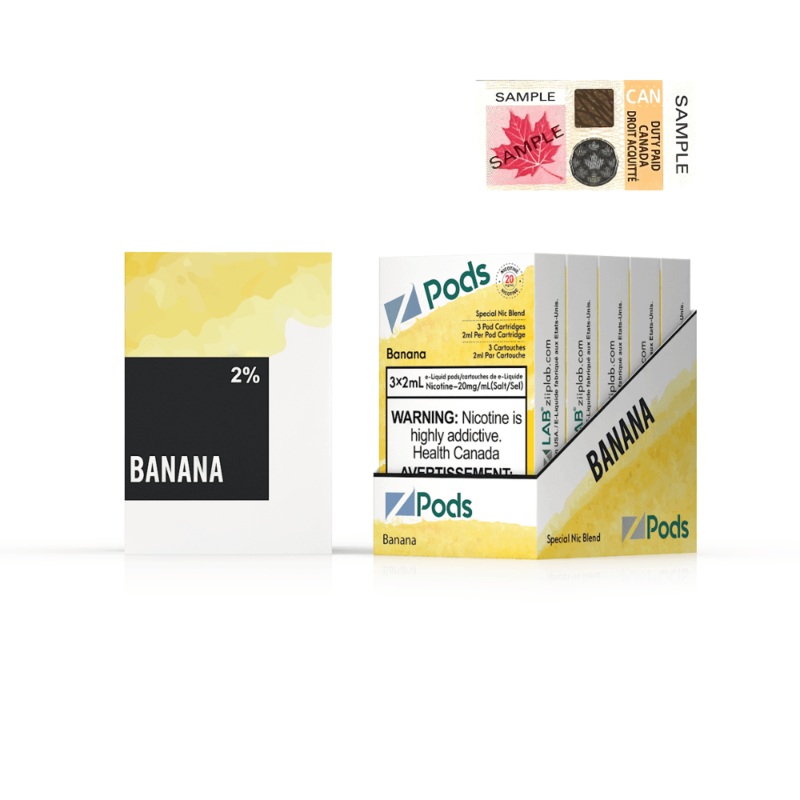 Z Pods – Banana 20mg