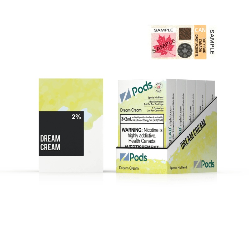 Z Pods – Dream Cream (Cocolicious) 20mg