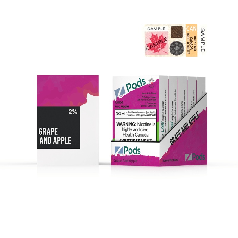Z Pods – Grape & Apple 20mg