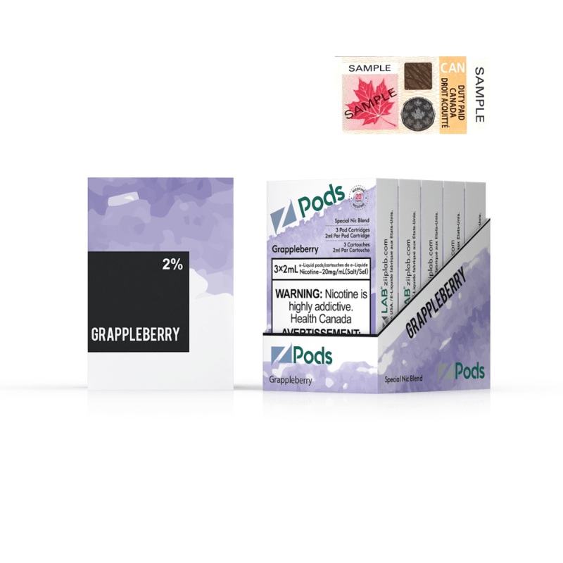 Z Pods – Grappleberry 20mg
