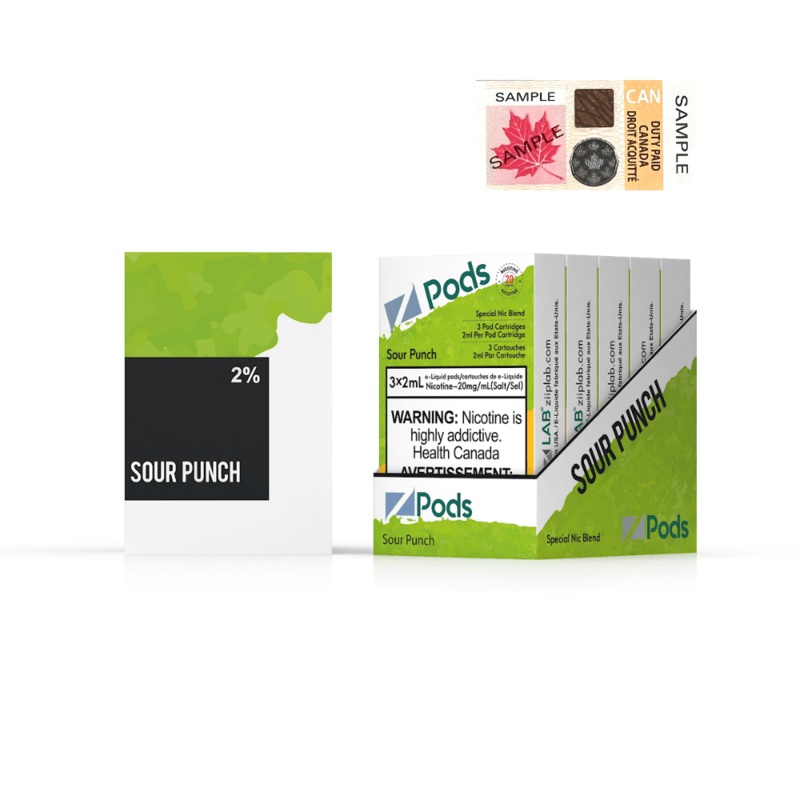 Z Pods – Sour Punch 20mg