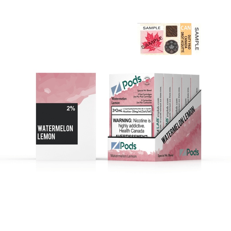 Z Pods – Watermelon Lemon 20mg