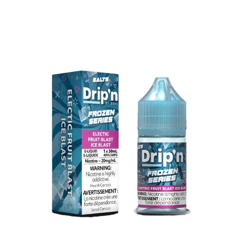 Drip’n by Envi – Frozen Series – Electric Fruit Blast Ice Blast 30 ml Salt