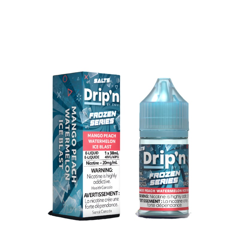 Drip’n by Envi – Frozen Series – Mango Peach Watermelon Ice 30 ml Salt